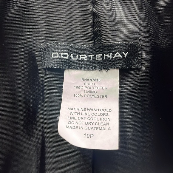 Victorian style blazer jacket pleated ruffles
shoulder pads bell sleeves tweed - Picture 8 of 9